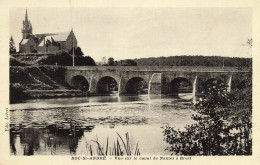 Roc St André * Un Coin Du Village Et Vue Sur Le Canal De Nantes à Brest - Autres & Non Classés