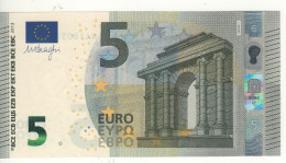 5 EURO  "Austria"     DRAGHI    N 004 H1     NA1803785005  /  FDS - UNC - 5 Euro