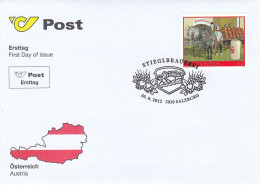 FDC AUSTRIA 3013 - Diligences