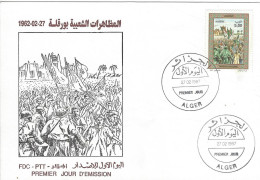 Envellope ALGERIE 1e Jour N° 1129 Y & T - Algérie (1962-...)