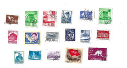 Collection De 88 Timbres Oblitérés. - Sammlungen