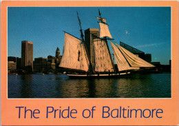 Maryland Baltimore "Pride Of Baltimore " Recreation Of Baltimore Clipper Schooner - Baltimore