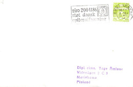 DANEMARK SEUL SUR LETTRE POUR LA FINLANDE 1976 - Covers & Documents