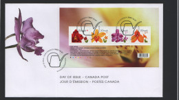 2007  Flower Definitives  Souvenir Sheet Of 4 Different  Sc 2243 - 2001-2010