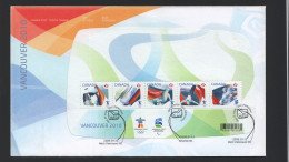 2009  Vancouver Winter Olympics   Sports  Souvenir Sheet Of 5 Different  Sc 2299 - 2001-2010