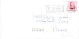 MONACO SEUL SUR LETTRE POUR LA FRANCE 1998 - Lettres & Documents