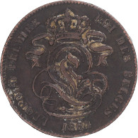 Monnaie, Belgique, 2 Centimes, 1864 - 2 Cents