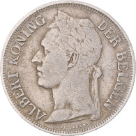 Monnaie, Congo Belge, Albert I, Franc, 1929, TB+, Cupro-nickel, KM:21 - 1910-1934: Albert I.