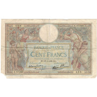 France, 100 Francs, Luc Olivier Merson, 1938, E.57266 088, B, Fayette:25.09 - 100 F 1908-1939 ''Luc Olivier Merson''