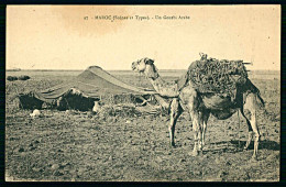 A63 MAROC CPA  UN GOURBI ARABE - Sammlungen & Sammellose