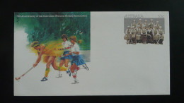 Entier Postal Stationery Hokey Féminin Australie  - Jockey (sobre Hierba)