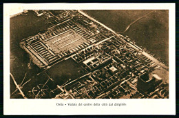 A63 ITALIE CPA  OSTIA - VEDUTA DEL CENTRO DELLA CITTA DAL DIRIGIBILE - Verzamelingen & Kavels