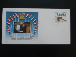 Lettre Cover Visite Reine Queen Beatrix Of Netherlands Norvège Norway 1986 - Brieven En Documenten