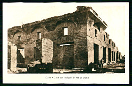 A63 ITALIE CPA  OSTIA - CASA CON BALCONI IN VIA DI DIANA - Colecciones Y Lotes