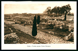 A63 ITALIE CPA  OSTIA - TOMBE PRESSO PORTA  ROMANA - Collezioni E Lotti