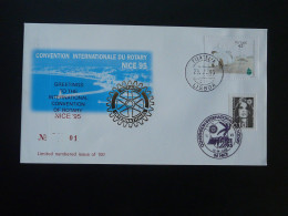 Lettre Cover Convention Rotary International Nice 1995 Portugal - Cartas & Documentos