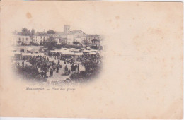 65 - MAUBOURGUET - MARCHE - PLACE AUX GRAINS - CPA NUAGE 1900 - Maubourguet