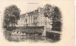 FRANCE - Contrexeville - La Souveraine - Etang - Pont  - Carte Postale Ancienne - Contrexeville