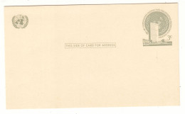 Nations Unies - New York - Carte Postale De 1958 - Entier Postal - - Cartas & Documentos