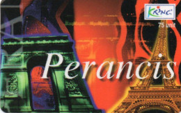 INDONESIA - PREPAID - KRING - MONUMENT - ARC DE TRIOMPHE - TOUR EIFFEL - PARIS - FRANCE - Indonesia