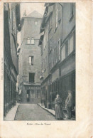 FRANCE - Rodez - Rue Du Touat - Couple - Thero - Ruelle - Carte Postale Ancienne - Rodez