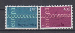 EUROPA - CEPT - Michel - 1971 - JOEGOSLAVIË - Nr 1416/17 - Gest/Obl/Us - 1971