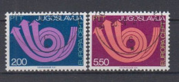 EUROPA - CEPT - Michel - 1973 - JOEGOSLAVIË - Nr 1507/08 - Gest/Obl/Us - 1973