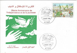Envellope ALGERIE 1e Jour N° 1137 Y & T - Algérie (1962-...)