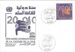 Envellope ALGERIE 1e Jour N° 1206 Y & T - Algérie (1962-...)