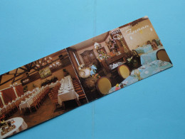 Restaurant DE ZWAAN > Zwevegem ( Zie / Voir SCANS ) ! - Visitenkarten