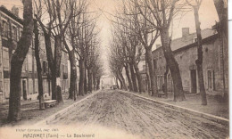 FRANCE - Mazamet (Tarn) - Le Boulevard - Victor Carayol - Arbres - Carte Postale Ancienne - Mazamet