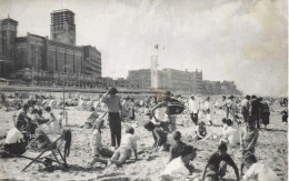 BELGIQUE - Blankenberge - Vue Générale Du Casino Et De La Digue - Plage - Animé - Carte Postale Ancienne - Blankenberge