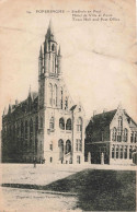 BELGIQUE - Poperinghe - Hôtel De Ville Et Poste - Carte Postale Ancienne - Poperinge