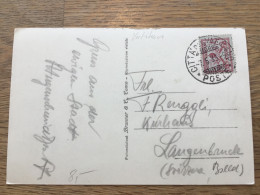 Vatikan 1933 In Die Schweiz - Cartas & Documentos