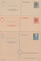 1948 - ZONE SOVIETIQUE - 3 CARTES ENTIER NEUVES - Enteros Postales