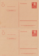 1948 - ZONE SOVIETIQUE - 2 CARTES ENTIER Mi P37/01 + P37/02 NEUVES - - Postal  Stationery