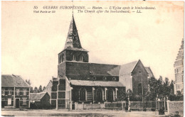 CPA  Carte Postale Belgique Haelen Eglise Après Le Bombardement    VM69704ok - Halen