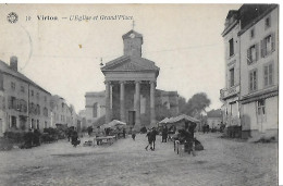 Julot1939 .... VIRTON ..-- Eglise . Marché . Vers BRAINE Le CHATEAU ( Mme A. FORTEMPS ) . - Virton