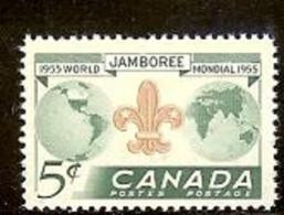 CANADA, 1955, Mint Never Hinged Stamp(s), World Scout Jamboree, Michel 305, M5435 - Unused Stamps