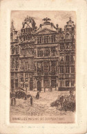 BELGIQUE - Bruxelles - Maison Des Corporations - Dos Non Divisé - Animé - Carte Postale Ancienne - Bauwerke, Gebäude
