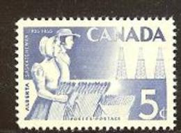 CANADA, 1955, Mint Never Hinged Stamp(s), Anniversary Alberta, Michel 304, M5433 - Ongebruikt