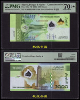 Algeria 2000 Dinars 2022, Hybrid, Commemorative, PMG70 - Algerije