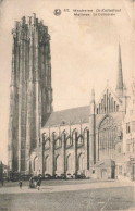 BELGIQUE - Malines- La Cathédrale - Animé - Carte Postale Ancienne - Malines