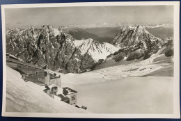 Ansichtskarte "Blick Auf Das Schneefernerhaus", 1951 - Zugspitze