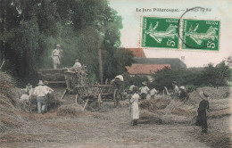 Le Jura Pittoresque * 1908 * Le Battage Du Blé * Batteuse Foins Agricole Agriculture * Villageois - Sonstige & Ohne Zuordnung