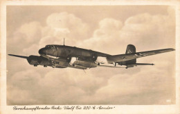 Aviation * Carte Photo * Avion Guerre Allemand Fw 200-C CONDOR * Boche Croix Gammée Nazi Nazisme * War - Autres & Non Classés