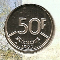 50 Frank 1993 Frans * Uit Muntenset * FDC - 50 Francs