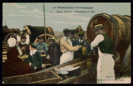 FRANCE - NORMANDIE -La Normandie Pittoresque -Scène De Foire -Marchands De Cidre.(Ed. Coll. L.G.B. Nº 322) Carte Postale - Shopkeepers