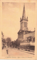 FRANCE - Auterive (Hte Gne) - Eglise Et Avenue De La Madeleine - Carte Postale Ancienne - Muret