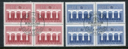 FAROE IS. 1984 Europa Blocks Of 4 Used.  Michel 97-98 - Färöer Inseln